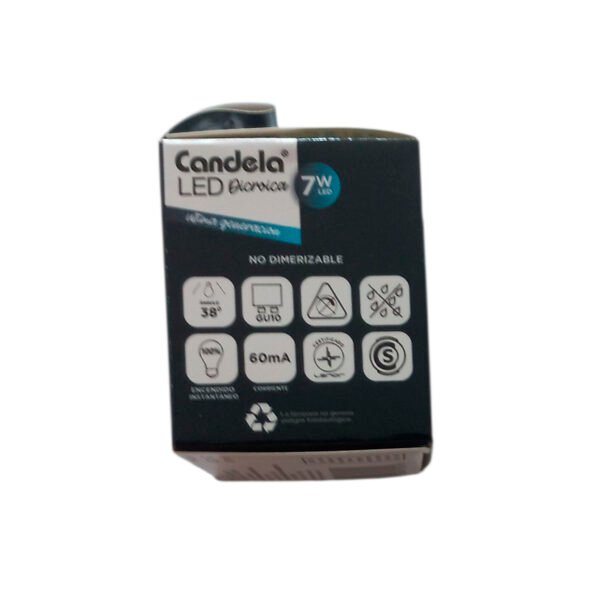lampara 6813 2 Lampara Led Dicroica 7w (50w) Pack 5 Luz Blanco Fria Candela