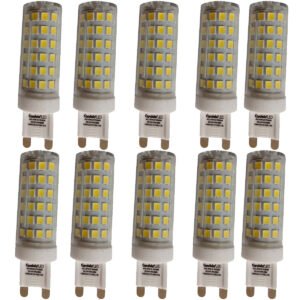 Lampara Bipin G9 12w Foco Led 220v Pack X 10 Luz Led Fria