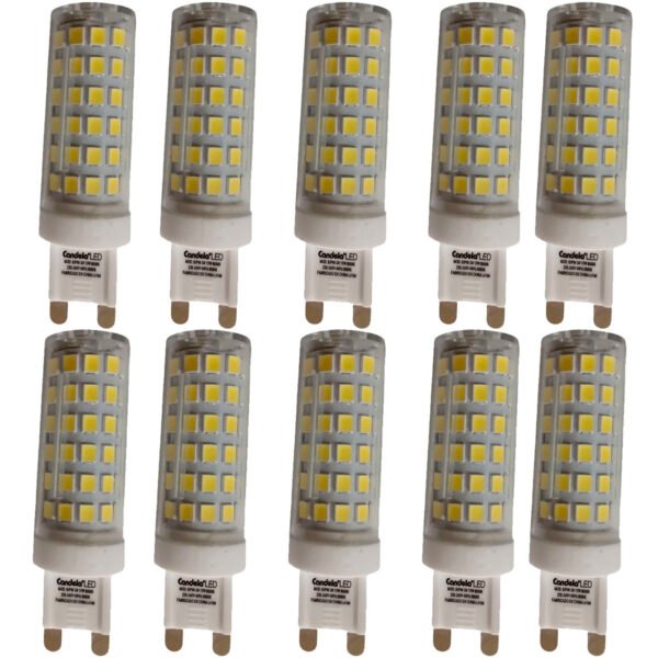 Lampara Bipin G9 12w Foco Led 220v Pack X 10 Luz Led Fria