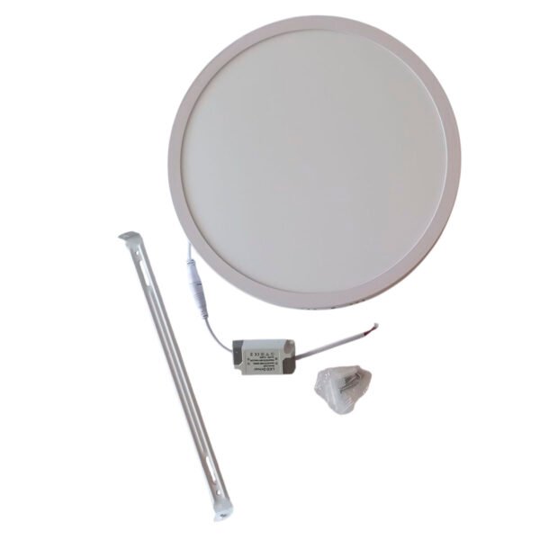 Plafon Led Redondo 30 Cm 24w Pack X 5 Luz Calida Candela