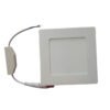 Set X 5 Plafon Led Backlight Cuadrado Base 6w Luz Fría Cande - Imagen 4