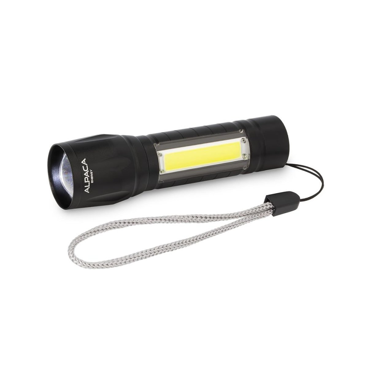 Mini Linterna Tactica Militar Led Recargable Usb Luz Zoom - Imagen 2