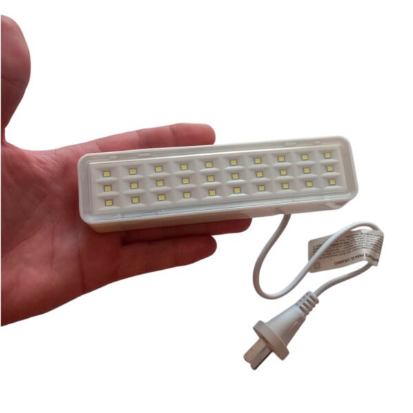 Pack X 5 Luz Emergencia 30 Leds Compacta Chica Recargable