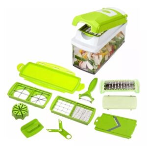 Mandolina Cortador Frutas Verduras Con Accesorios Multiuso