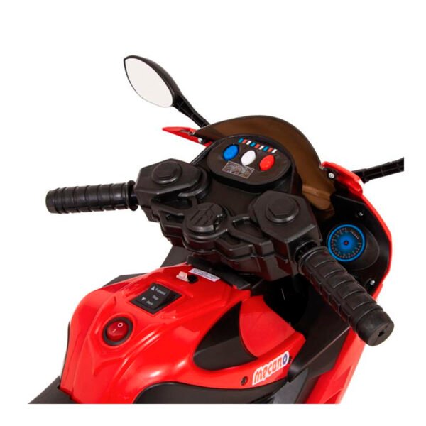 Moto Bateria Deportiva 3 Ruedas 3007 6v Luces Sonidos