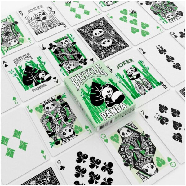 naipe bicicle panda 3 Mazo De Naipes Bicycle Osito Panda Cartas Baraja Poker Magia
