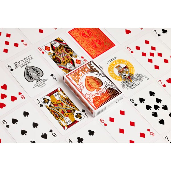 Mazo De Naipes Bicycle Aniversario 140 Años 1885 Cartas Baraja Poker Magia