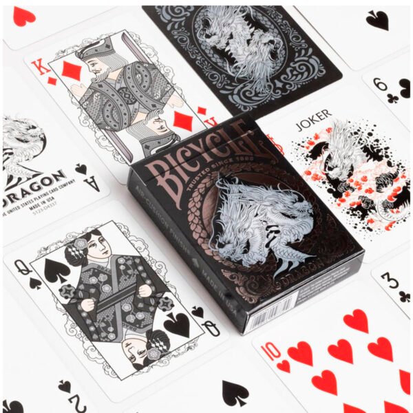 Mazo De Cartas Bicycle Dragon Naipes Poker Baraja Coleccionable Magia