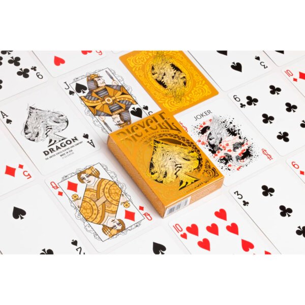Mazo De Cartas Bicycle Dragon Naipes Poker Baraja Coleccionable Magia