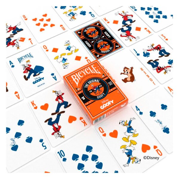 naipe bicycle goofy 3 Mazo De Naipes Bicycle Goofy Cartas Poker Baraja Magia