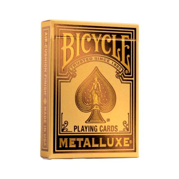 Mazo De Naipes Bicycle Poker Metalluxe Cartas Baraja Magia