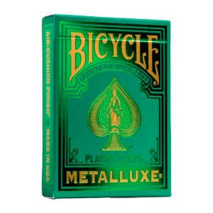 Mazo De Naipes Bicycle Poker Metalluxe Cartas Baraja Magia