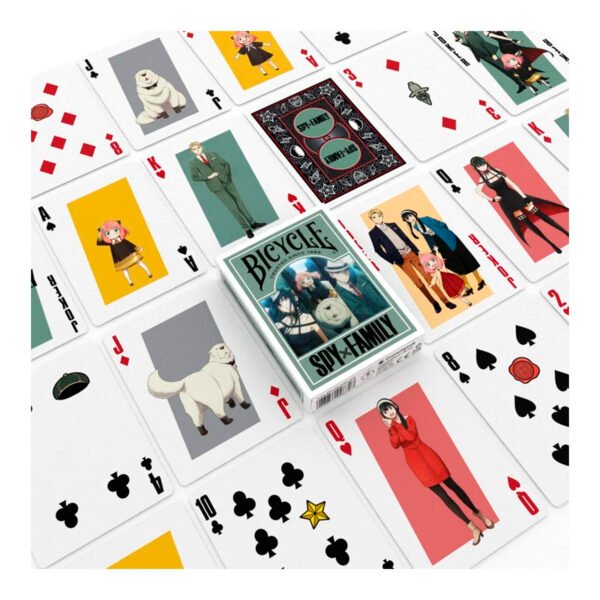 Mazo De Naipes Bicycle Spy X Family Cartas Baraja Poker Magia