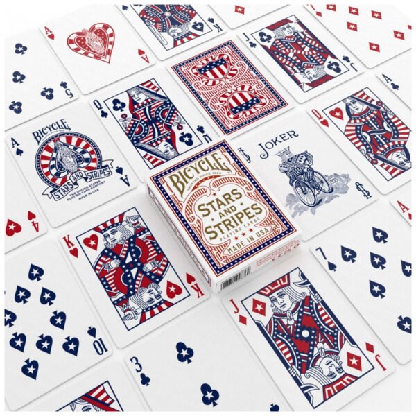 Mazo Cartas Bicycle Stars And Stripes Bandera Usa Poker Naipes