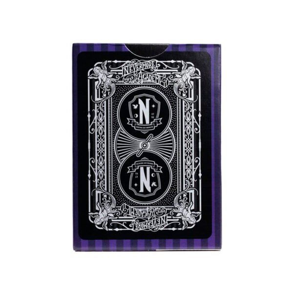 Mazo Naipes Bicycle Merlina Addams Poker Cartas Baraja Magia