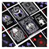 Mazo Naipes Bicycle Merlina Addams Poker Cartas Baraja Magia