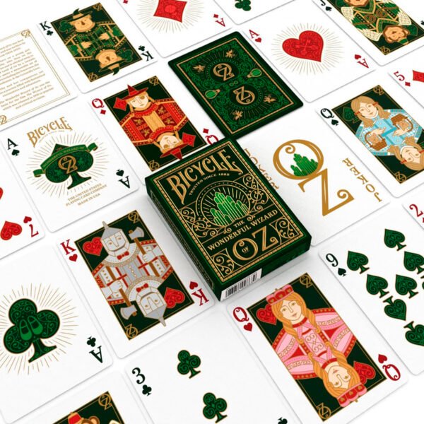 naipe bicycle wizard oz 4 Mazo Naipes Bicycle The Wonderful Wizard Of Oz Poker Mago Cartas