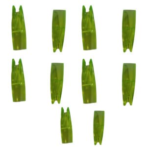 Set 10 Nock Para Flechas Repuesto 8 Mm De Arquería Arco