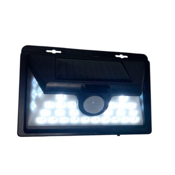Pack 5 Reflector Solar 5w Luz Fria Led Sensor Movimiento Ext