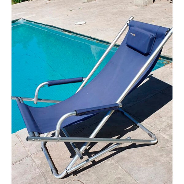Sillon Hamaca Aluminio Para Playa camping Jardin Broksol