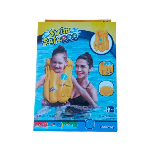 Chaleco Salvavidas Inflable Niño Hebilla Ajustable 51 x 46 cm Bestway