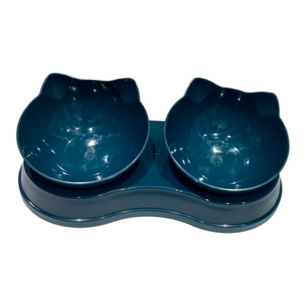 comedero 57918011 1 Comedero Doble Bowl Para Mascotas Perro Gato Antideslizante