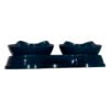 comedero 57918011 3 Comedero Doble Bowl Para Mascotas Perro Gato Antideslizante
