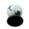 globo 142m 3 Globo Terraqueo 14 cm Base Metalica Mapa Blanco Negro