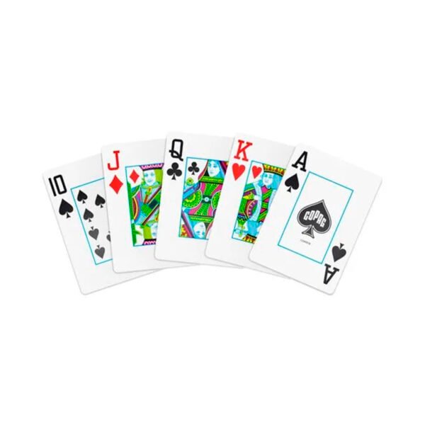 Juego De Cartas Plastico Poker 2 Mazos Copag Naipes Baraja