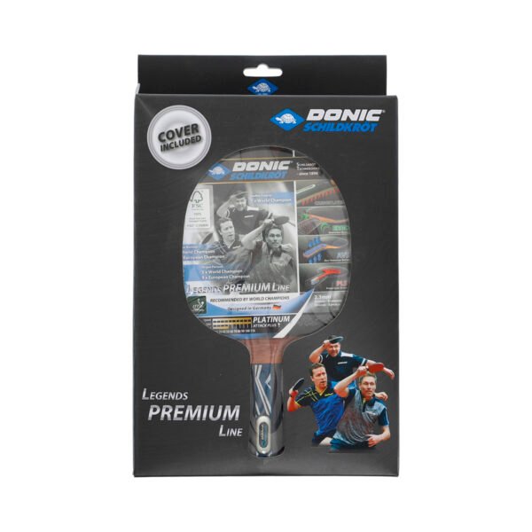 Paleta Ping Pong Donic Legends Platinum Con Funda Tenis De Mesa
