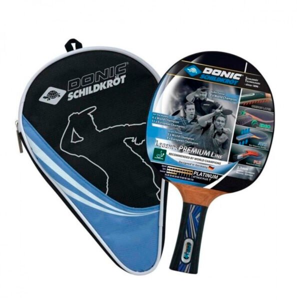 Paleta Ping Pong Donic Legends Platinum Con Funda Tenis De Mesa