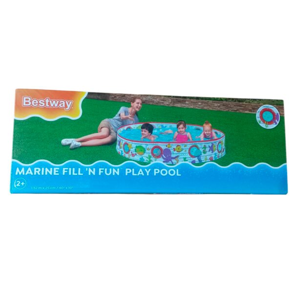 Pileta Redonda Semi rigida Enrollable Niños Bebe Verano