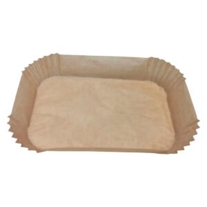 Pack 50 Molde Papel Para Freidoras De Aire Bandeja 21 x 14 Cm