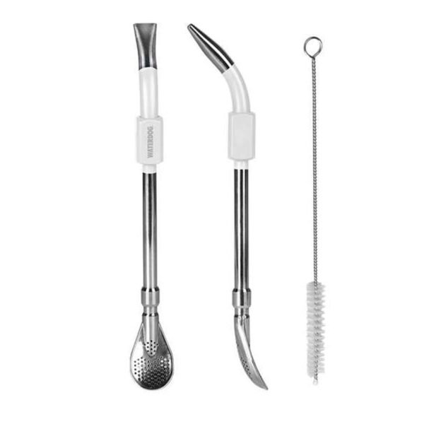 bombilla bulb03 blanco 2 Bombilla Para Mate Acero Inoxidable Con Escobilla Waterdog Bulb03