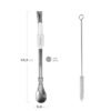 bombilla bulb03 blanco 4 Bombilla Para Mate Acero Inoxidable Con Escobilla Waterdog Bulb03