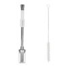 bombilla bulb04 blanco 1 Bombilla Para Mate Acero Inoxidable Con Cepillo Resorte Waterdog Bulb04