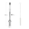 bombilla bulb04 blanco 2 Bombilla Para Mate Acero Inoxidable Con Cepillo Resorte Waterdog Bulb04