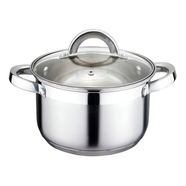 Cacerola Acero Inoxidable 16cm Induccion Olla Triple Fondo
