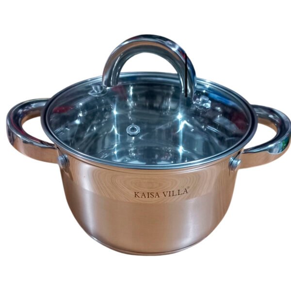 Cacerola Acero Inoxidable 16cm Induccion Olla Triple Fondo