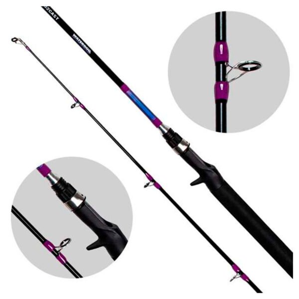 caña COLLECT2102CA 2 Caña 2 Tramos Collect 1,95mts Pesca Baitcasting Waterdog
