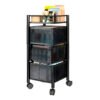 carro organizador 57916993 4 Carro Organizador Con ruedas 3 Cajones Rotativos Multiusos Cocina
