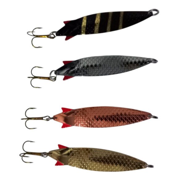 Kit Cucharas 18g Ondulantes Pesca Spinning Walterdog Fk18