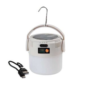 Farol Lampara Recargable Usb Solar Camping Viaje Waterdog