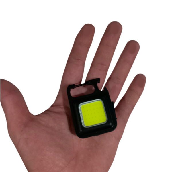 llavero linterna COB1977PL 5 Linterna Llavero Led Cob Recargable Usb Iman Mosqueton