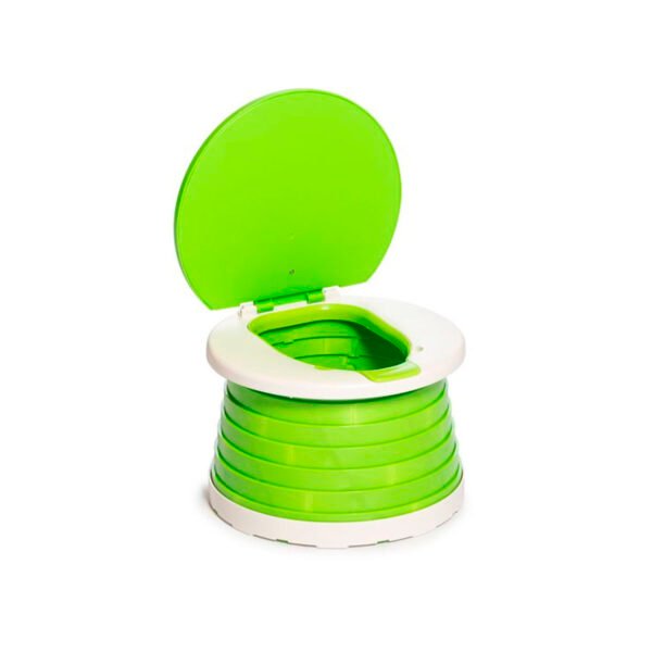 pelela 512-06 verde 1 Pelela Plegable Telescopica Con Tapa Portatil Love