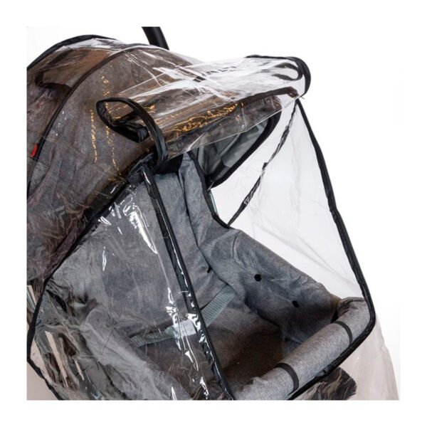 Cubre Coche Bebe Lluvia Cobertor Plastico Pilotin Love