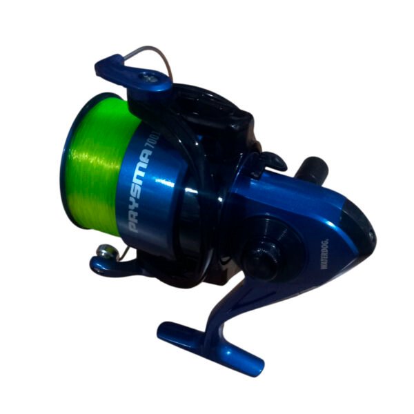 reel prysma 7001 azul 3 Reel De Pesca Frontal Con Nylon Variada Waterdog Prisma 7001