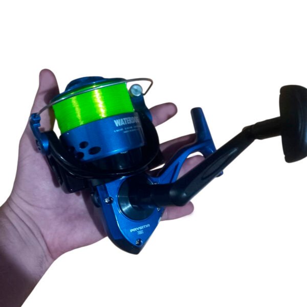 reel prysma 7001 azul 4 Reel De Pesca Frontal Con Nylon Variada Waterdog Prisma 7001