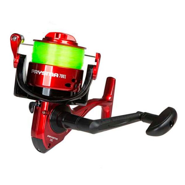 reel prysma 7001 rojo 2 Reel De Pesca Frontal Con Nylon Variada Waterdog Prisma 7001