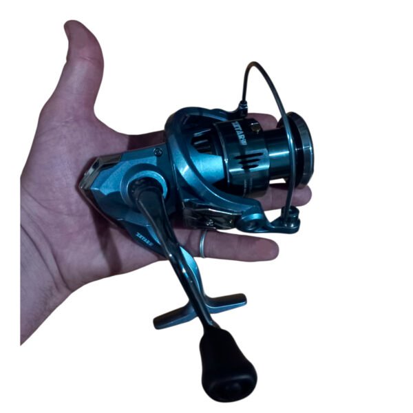 reel zetar 5007 4 Reel De Pescar Frontal Spinning Variada Kunnan Zetar 5007